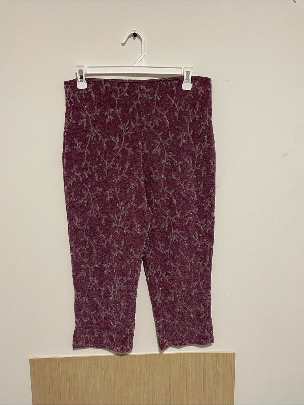Floral Knit Leggings